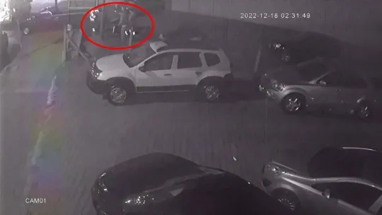 Kendi galerilerinin önünde ölesiye darp edildiler