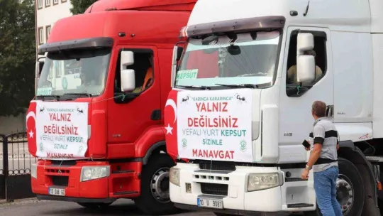 Kepsut'tan yardım kampanyası