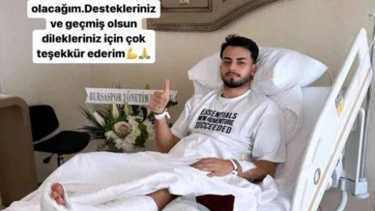 Kerem Kök: 'Takımla birlikte olamayacağımın üzüntüsünü yaşıyorum'