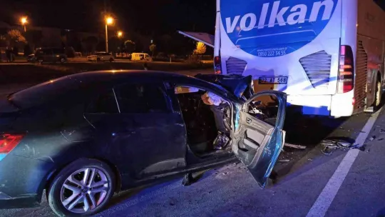 Keşan'da feci kaza:2 ölü