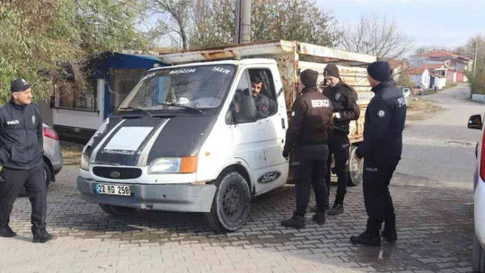 Keşan'da huzur ve güven uygulaması