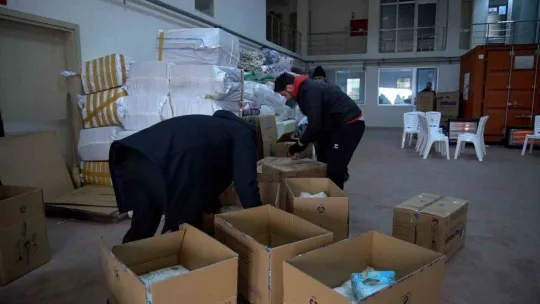 Kestel'de yardım seferberliği