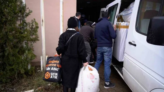 Kestel'de yardım seferberliği