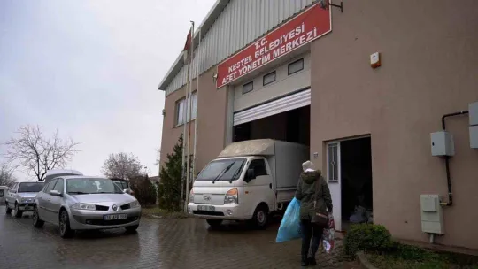 Kestel'de yardım seferberliği