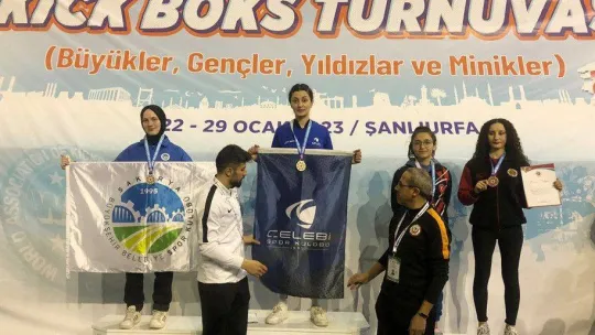 Kick boks turnuvasına Sakarya Büyükşehirli sporcular damga vurdu