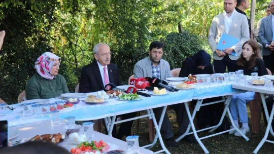 Kılıçdaroğlu: '6 lider bir aradayız, hiçbirimizin özel istek ve amacı yok'
