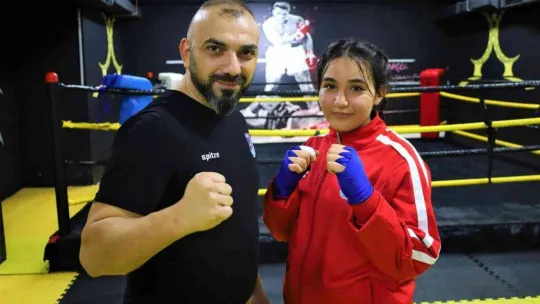 Kilo vermek için başladığı sporda şimdi milli takımı hedefliyor