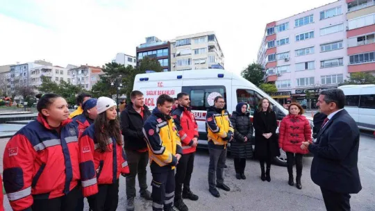 Kırklareli'de 'Acil Sağlık Hizmetleri Hastası' çerçevesinde Tıbbi Uç Nokta Çadırı kuruldu