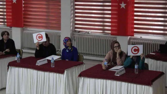 Kırklareli'de 'Kadın Çiftçiler Yarışıyor Bilgi Yarışması' finali yapıldı