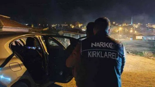 Kırklareli'de asayiş uygulaması: 3 şüpheli gözaltına alındı