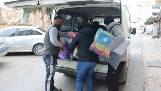 Kırklareli'de depremzedelere gönül köprüsü