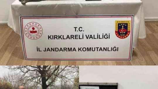 Kırklareli'de kaçak kazı yapan şüpheliler suçüstü yakalandı