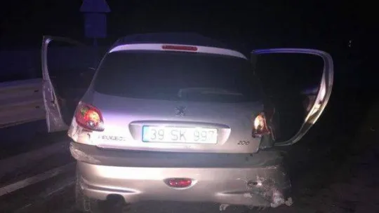 Kırklareli'de kazada yol güvenliğini alan jandarmaya başka bir araç çarptı: 1 şehit, 1 asker yaralı