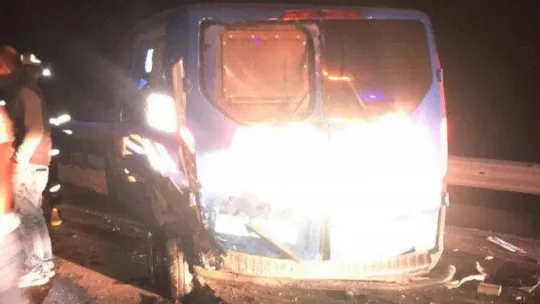 Kırklareli'de kazada yol güvenliğini alan jandarmaya başka bir araç çarptı: 1 şehit, 1 asker yaralı