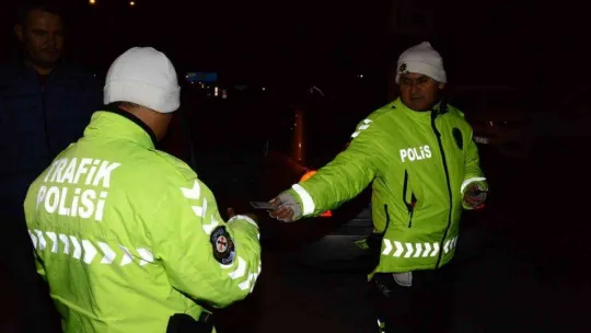 Kırklareli'de trafik denetiminde 6 sürücünün ehliyetine el konuldu