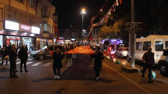 Kırklareli'nde 'Türk Kırmızısı Ay Beyazı' defilesi