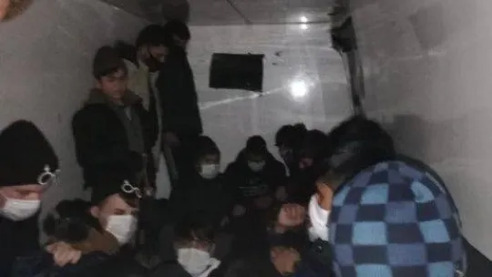 Kırklareli'nde 2022 yılında bin 239 kaçak göçmen yakalandı