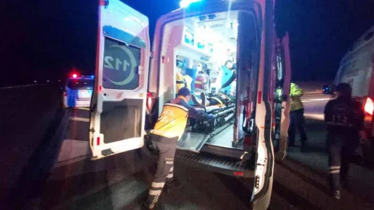 Kırklareli'nde otomobil şarampole devrildi: 4 yaralı