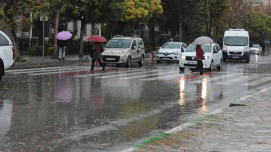 Kırklareli'nde sağanak yağış