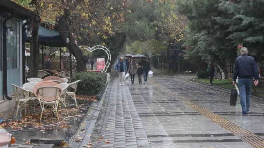 Kırklareli'nde sağanak yağış