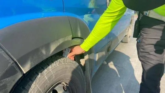 Kış lastiğinden tam not alırken muayeneden sınıfta kaldı