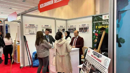 Kızılcahamam sıfır atık fuarında tanıtılıyor