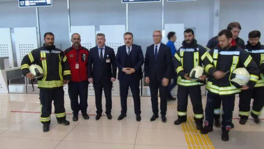 Koca Seyit Havalimanı engelli çocukları ağırladı