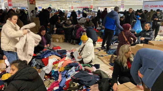 Kocaeli afet bölgeleri için tek yürek