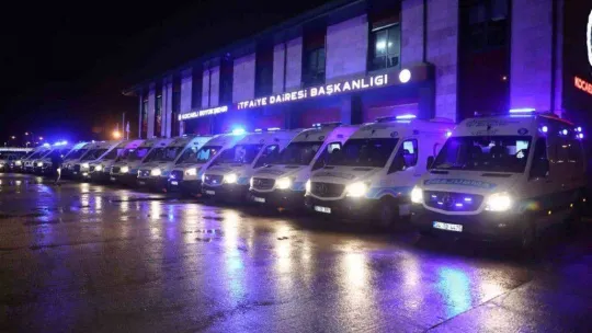 Kocaeli afet bölgeleri için tek yürek