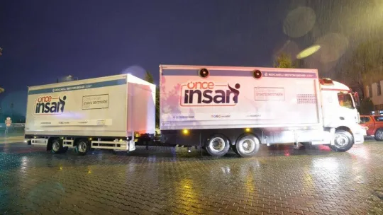 Kocaeli Büyükşehir afet bölgesinde