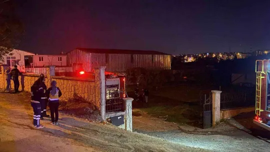 Kocaeli'de fabrika yangını korkuttu