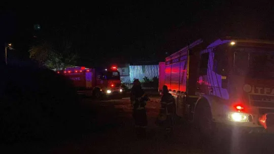 Kocaeli'de fabrika yangını korkuttu