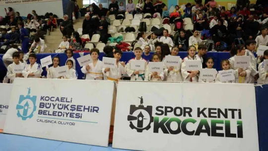 Kocaeli'de Judo Şampiyonası heyecanı yaşandı