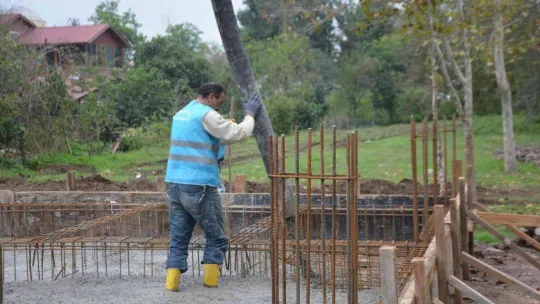 Kocaeli'de muhtarlık hizmet binasının temeli atıldı