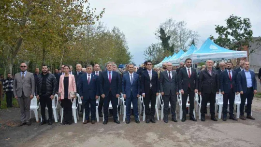 Kocaeli'de muhtarlık hizmet binasının temeli atıldı