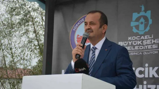 Kocaeli'de muhtarlık hizmet binasının temeli atıldı