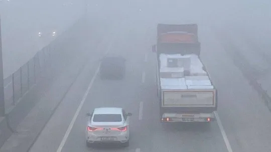 Kocaeli'de yoğun sis