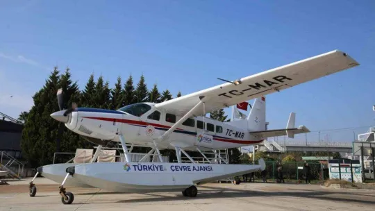 Kocaeli'nin deniz uçağı artık tüm Marmara'yı denetleyecek