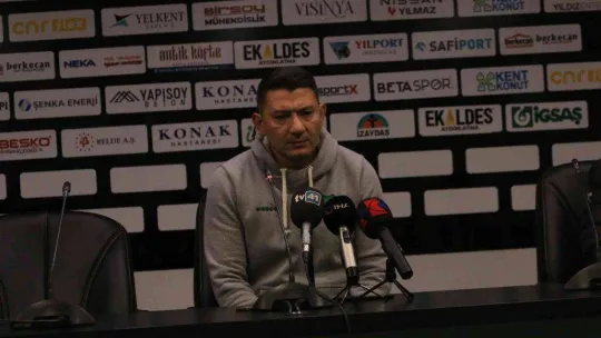Kocaelispor - Ankara Demirspor maçının ardından