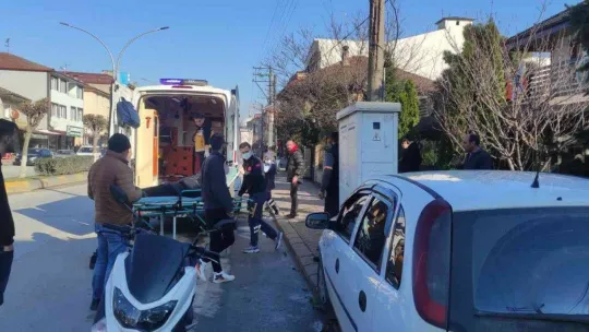 Kontrolden çıkan otomobil, şebeke kutusuna çarptı: 1 yaralı