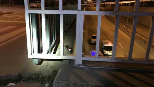 Köprüden tünele düşen yaşlı adam hayatını kaybetti