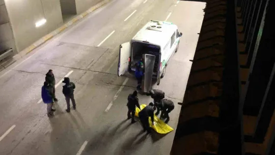 Köprüden tünele düşen yaşlı adam hayatını kaybetti