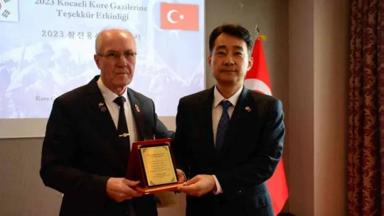 Kore Cumhuriyeti Başkonsolosu, Kore gazilerinin ayağına geldi