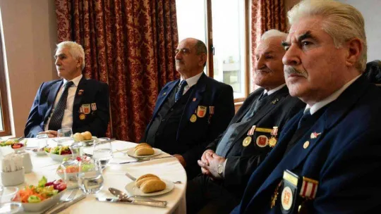 Kore Cumhuriyeti Başkonsolosu, Kore gazilerinin ayağına geldi