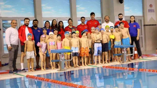 Körfez'de milli yüzücüler yetişiyor