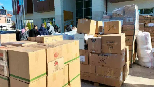 Köyceğiz'de depremzedeler için yardım kampanyası devam ediyor