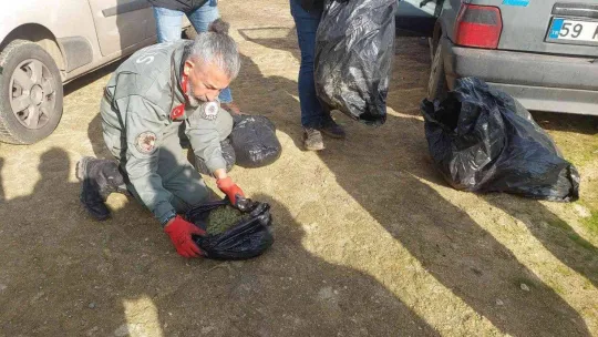 Köyden adeta esrar fışkırdı: Her yere esrar gizlenmiş