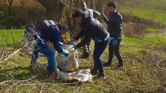 Köyden adeta esrar fışkırdı: Her yere esrar gizlenmiş