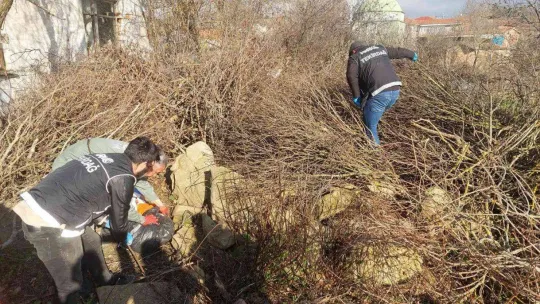 Köyden adeta esrar fışkırdı: Her yere esrar gizlenmiş