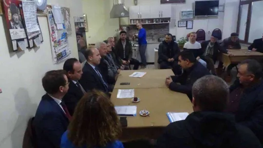 Köylerdeki tarım için 'Köy Toplantısı' düzenlediler